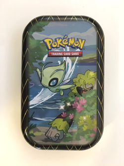 2020 Pokemon Shining Fates Celebi Tin - Empty Tin, NO CARDS INCLUDED - Image 1