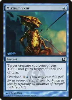Mizzium Skin 45 Common Return to Ravnica Magic: The Gathering Foil Near Mint - Image 1