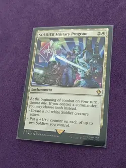 SOLDIER Military Program (Surge Foil) #25 (NM) Final Fantasy FIC Magic MTG - Image 2