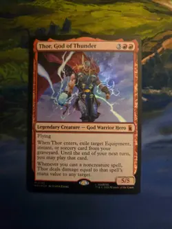 Thor, God of Thunder - Marvel Super Heroes - 0156 Foil - Image 1