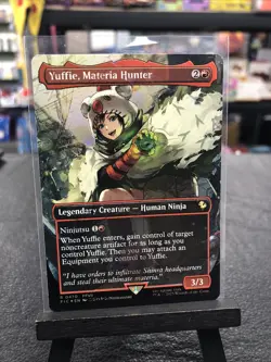 J4 Yuffie Materia Hunter - Chocobo Track - Foil Final Fantasy (MTG) - Image 1