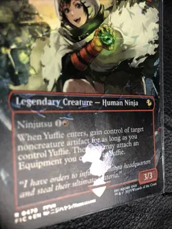 J4 Yuffie Materia Hunter - Chocobo Track - Foil Final Fantasy (MTG) - Image 3