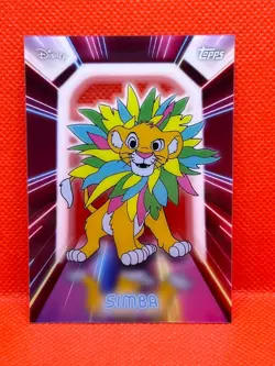 Topps Disney Neon - Simba - Illuminated Neon Lights Acetate #NPL-21 - Image 1