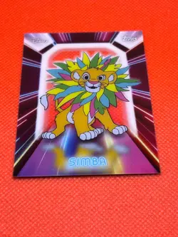 Topps Disney Neon - Simba - Illuminated Neon Lights Acetate #NPL-21 - Image 2