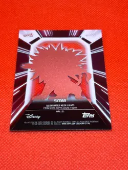 Topps Disney Neon - Simba - Illuminated Neon Lights Acetate #NPL-21 - Image 5