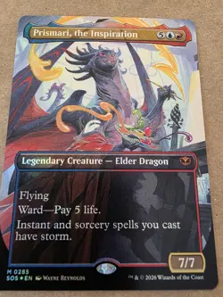 Prismari, the Inspiration - Foil (Borderless) Secrets of Strixhaven - Mtg - Image 1