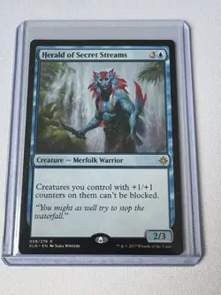MTG - Herald of Secret Streams - Ixalan (XLN) Regular - Image 1