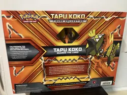 Pokemon Tapu Koko Figure Collection Brand New Box Set Holo - Image 2