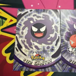 Topps 1999 Gengar, Haunter, and Gastly Non Holo - Image 2