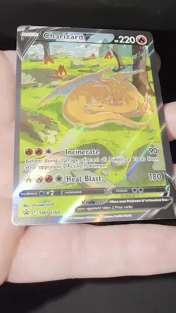 The Pokemon Company Charizard V SWSH260 Sword & Shield Promo Holo Eng HP220 - Image 2