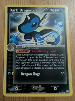 Dark Dragonair 31/109 Team Rocket Returns Regular Pokemon 2004 - Image 1