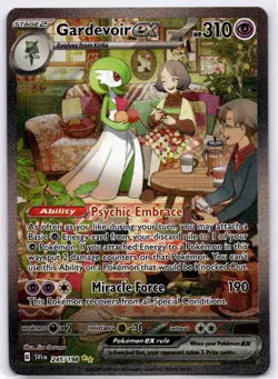 GARDEVOIR EX 245/198 SPECIAL ILLUSTRATION RARE SCARLET & VIOLET POKEMON NM - Image 1