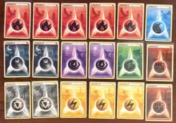 Pokemon 2010 HeartGold SoulSilver NONHOLO Mixed Energy Lot 18x - Image 1
