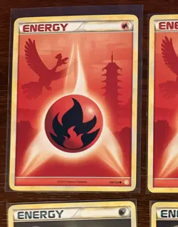 Pokemon 2010 HeartGold SoulSilver NONHOLO Mixed Energy Lot 18x - Image 2