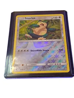 Reverse Holo Snorlax 50/68 Rare Hidden Fates Near Mint - Image 1