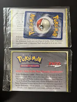 Pokemon TCG Neo Genesis Marill BSP #29 Factory sealed. Set of Two - Image 2