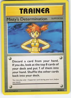 Misty's Determination 80/108 XY - Evolutions Uncommon MP Pokemon - Image 1