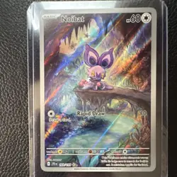 Noibat 169/159 SV09 Journey Together Holo Illustration Rare Pokemon TCG - Image 1
