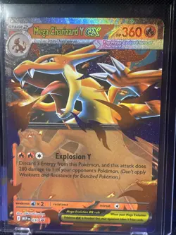 Pokemon Mega Charizard Y EX 030 Promo NM From Tin - Image 1