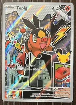 Tepig 050 First Partner Series 2 Exclusive Promo | NM - Image 1