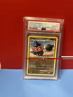 2008 POKEMON DIAMOND & PEARL GREAT ENCOUNTERS #15 CLAYDOL-HOLO PSA 10 POP 71 - Image 1