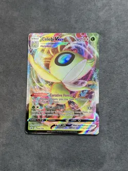 Pokemon TCG Celebi VMAX 008/198 Sword & Shield Chilling Reign Set - Image 1