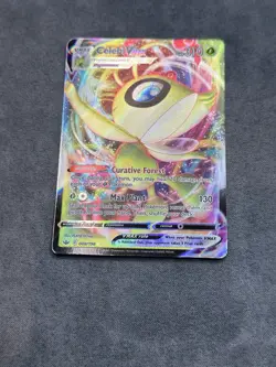 Pokemon TCG Celebi VMAX 008/198 Sword & Shield Chilling Reign Set - Image 3