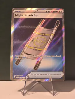 Night Stretcher 173/132 Ultra Rare Full Art Mega Evolution Pokemon TCG NM - Image 1