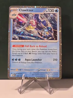 Clawitzer 038/132 Promo Cosmos Holo Mega Evolution Promo Pokemon TCG NM - Image 1