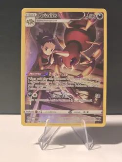 Ariados TG09/TG30 Full Art Trainer Gallery - Brilliant Stars BRS Pokemon NM - Image 1