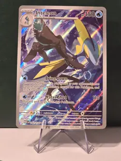 Inteleon 142/132 Illustration Rare Full Art - Mega Evolution MEG Pokemon NM - Image 1