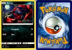 ZORUA 52/73 C SHINING LEGENDS POKEMON LP - Image 3