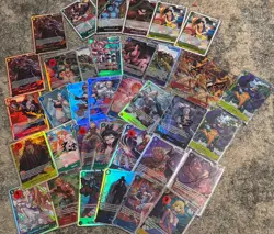 One Piece TCG Bulk 36 NM-LP RARES & SR’s - Image 1