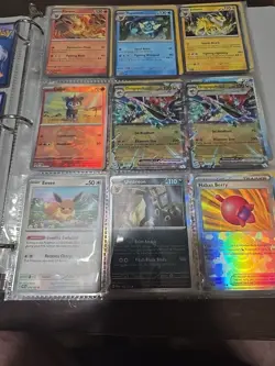 Pokemon TCG Mixed Binder Collection lot Modern Wotc Destined Rivals 100 + cards - Image 2