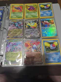 Pokemon TCG Mixed Binder Collection lot Modern Wotc Destined Rivals 100 + cards - Image 3
