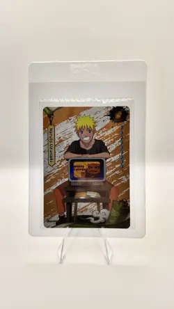 Naruto Shippuden - Naruto Uzumaki PSA Magazine Promo Card Sealed NM - Image 1
