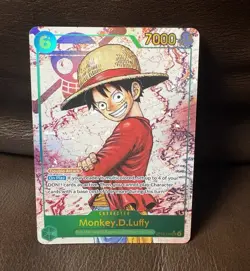 Bandai One Piece Card Game Monkey D. Luffy OP13-118 SEC Alt Art Foil 7000 - Image 1
