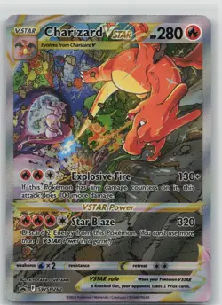 Charizard VSTAR - SWSD SWSH: Sword & Shield Promo Cards #SWSH262 Promo NM - Image 1
