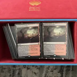Bloodstained Mire Extended Art - Modern Horizons 3 MTG Magic the Gathering - Image 1