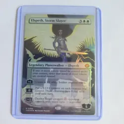 MTG Elspeth, Storm Slayer #398 NM Foil - Image 1