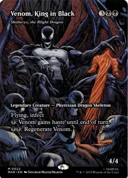 Venom, King in Black 22 Marvel Universe Eternal-Legal Magic: The Gathering NM - Image 1