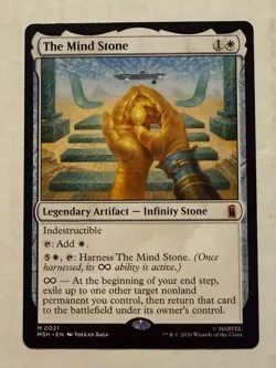 The Mind Stone NM Marvel Super Heroes Magic The Gathering MTG - Image 1