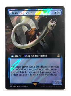 MTG – Doctor Who – Flesh Duplicate Surge Foil - Rare 0950 - Image 1