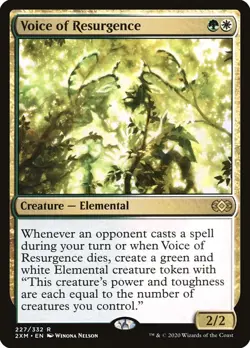MTG Foil - Voice of Resurgence - 227 / NM / English - Image 1