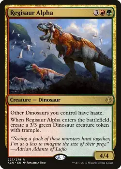 MTG Foil - Regisaur Alpha - 227 / LP / English - Image 1