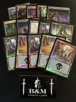 MTG - 15 Foil Swamp - Mercadian Masques, invasion, etc... - Image 1