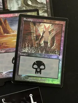 MTG - 15 Foil Swamp - Mercadian Masques, invasion, etc... - Image 2