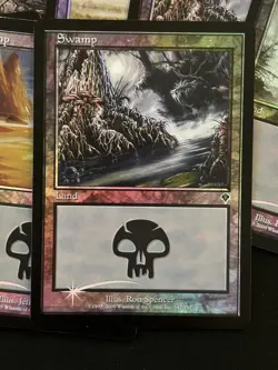 MTG - 15 Foil Swamp - Mercadian Masques, invasion, etc... - Image 3
