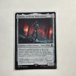 MTG Ultron, Artificial Malevolence #0252 Marvel Super Heroes Regular Mythic - Image 1