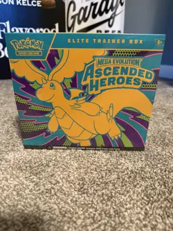 Pokemon Mega Evolution Ascended Heroes Elite Trainer Box ETB Factory Sealed - Image 1